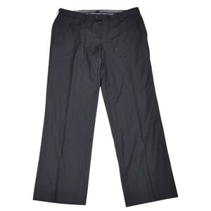 Angelo Rossi Black Suit Pants Straight Leg Size 36X35 Mens